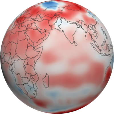 September 2011 Temperature Anomalies Graphic