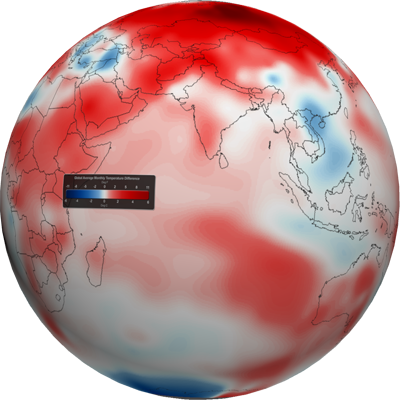 Global Temperature Anomalies Graphic