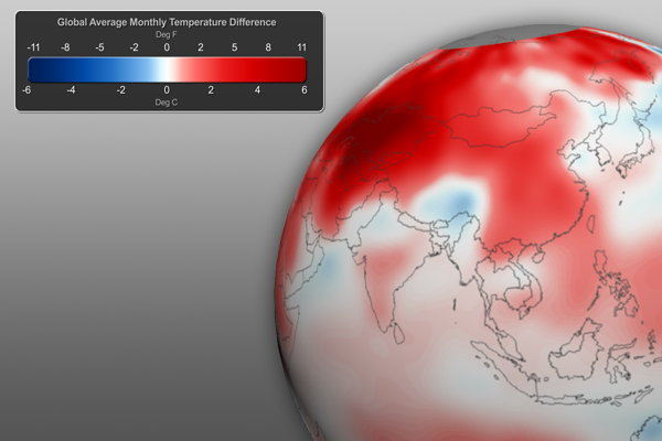 April 2012 Global Temperature Anomalies