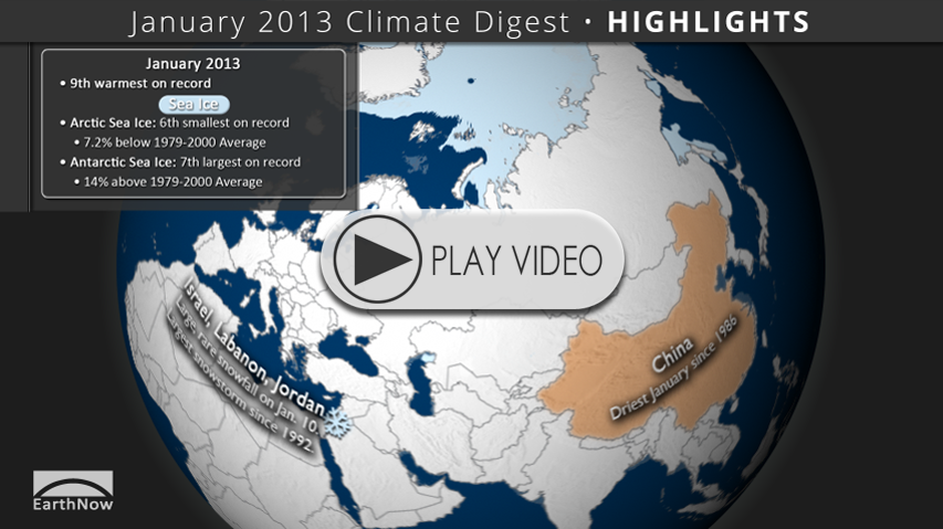 January 2013 Climate Digest