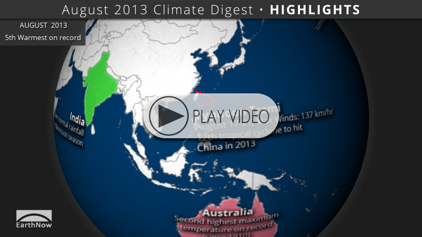 August 2013 Climate Digest Video