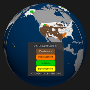 Drought Outlook (Oct.-Dec. 2013)